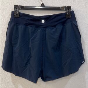 lululemon athletica Women's Dark Blue Athletic Shorts